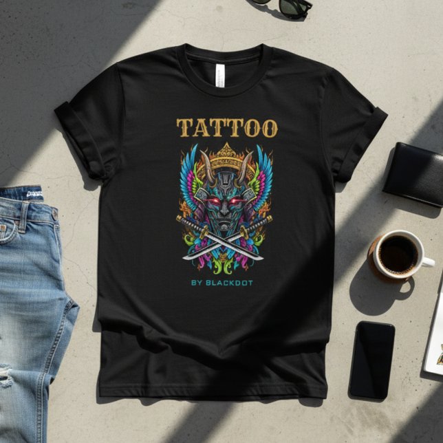 Máscara de Demônio Tatuador Profissional Camisa de (Criador carregado)
