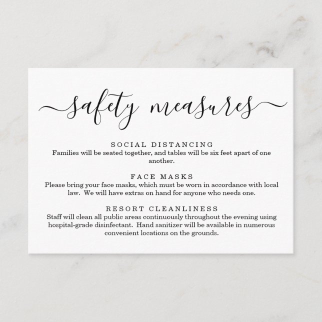 Máscara de Segurança Covid 19 Informação de Distan (Frente)