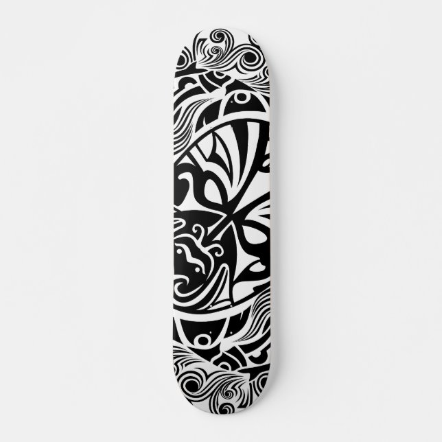 Máscara de Terror Oceânico Dark Waters Skate Art (Frente)