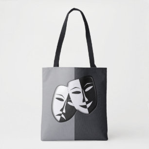 Máscara de tragédia comédia — Tote Bag