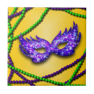 Máscara do roxo do mascarada