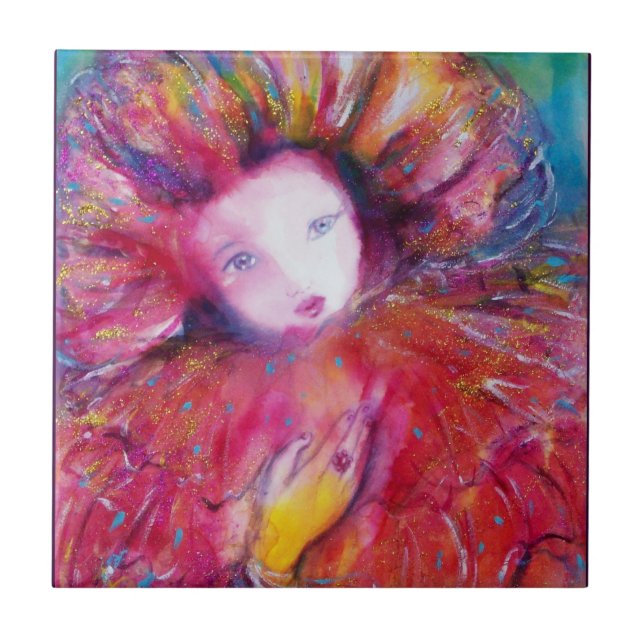 MÁSCARA EM VERMELHO / Esfera de Mascarada Veneza,  (Frente)