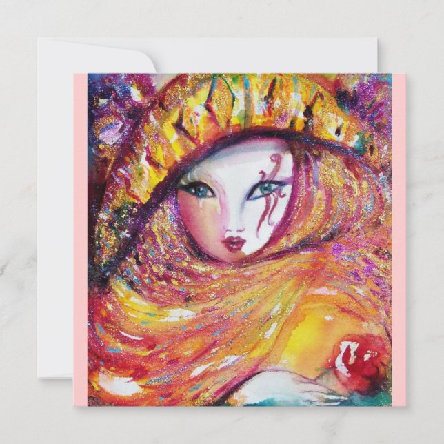 MÁSCARA NO AMARELO, rosa vermelha roxa do partido  (Frente)