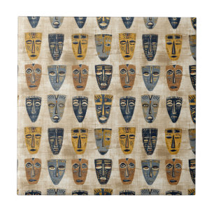 Máscara Tribal Padrão Boho