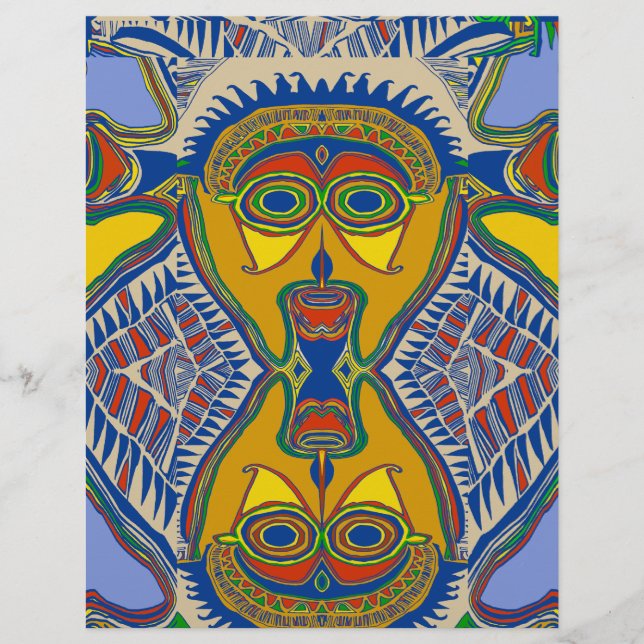 Máscara Tribal Shaman (Frente)