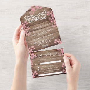 Mascarada Cherry Blossom madeira Quinceanera