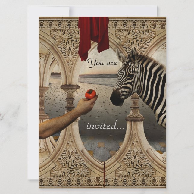 Mascarada/ modelo de convite mardi-gras (Frente)