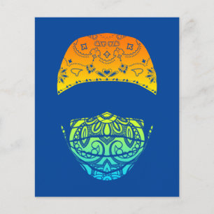 mascarado em paisley