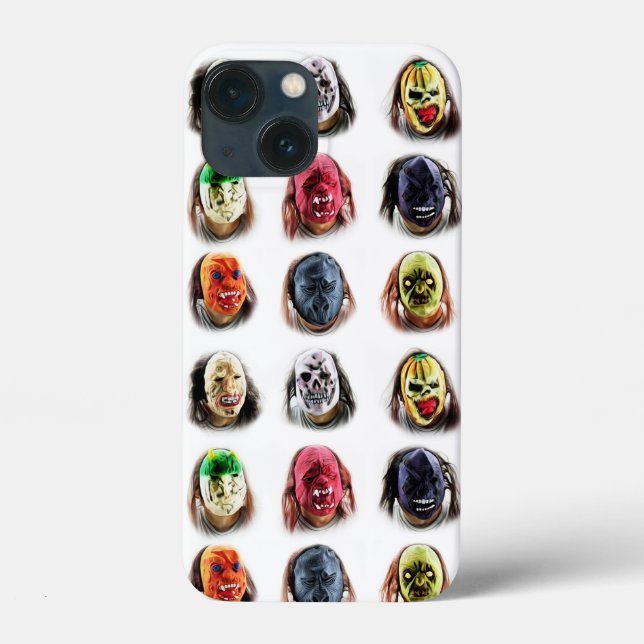 Máscaras assustadoras (Verso)