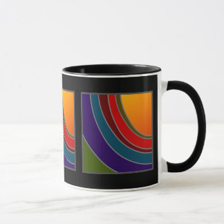 Máscaras da caneca do por do sol