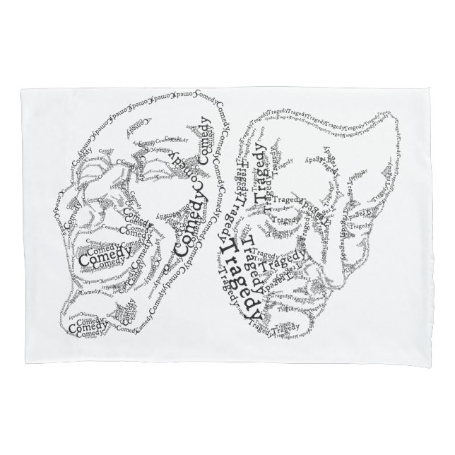 Máscaras de Comédia e Tragédia (Frente-Esquerda)