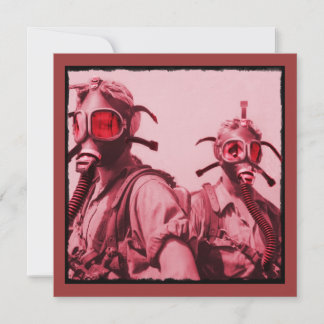 Máscaras de Gás Rosa Quente