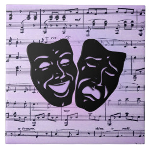 Máscaras de Música e Teatro Puros