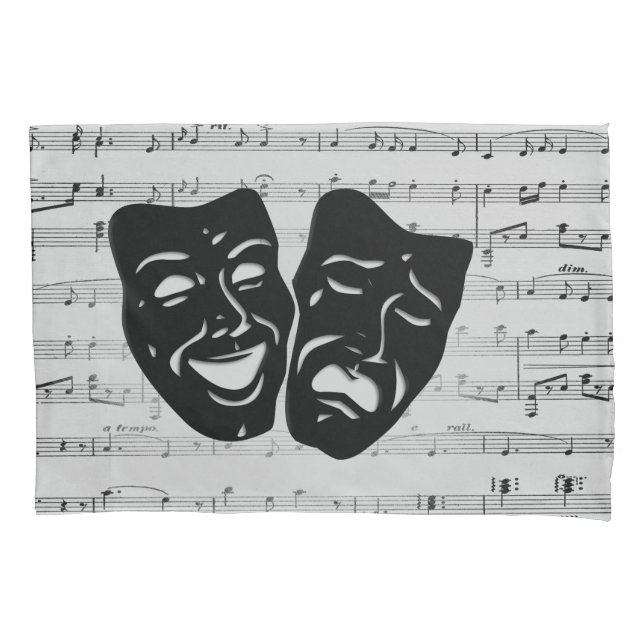 Máscaras de prata da música e do teatro (Frente)