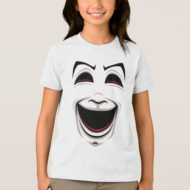 Máscaras De Teatro Comédia E Tragédia (Frente)