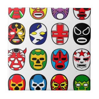 Máscaras mexicanas da luta de Lucha Libre Luchador