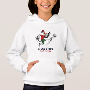 Mascote de Futebol Cegonha Atlas Marrocos 2026 – E