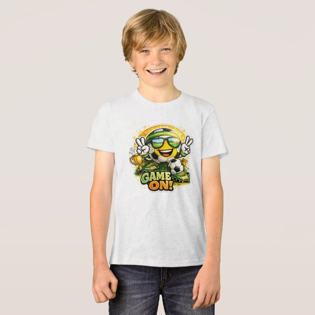 Mascote de Futebol Game On Splash (Frente Completa)