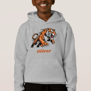 Mascote do Tigre Saltitante Dinâmico