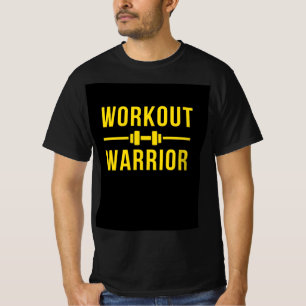 masculinos praticando camisa especial de guerreiro