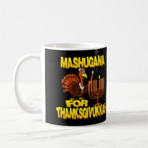 Mashugana para a caneca de Thanksgivukkah Turquia