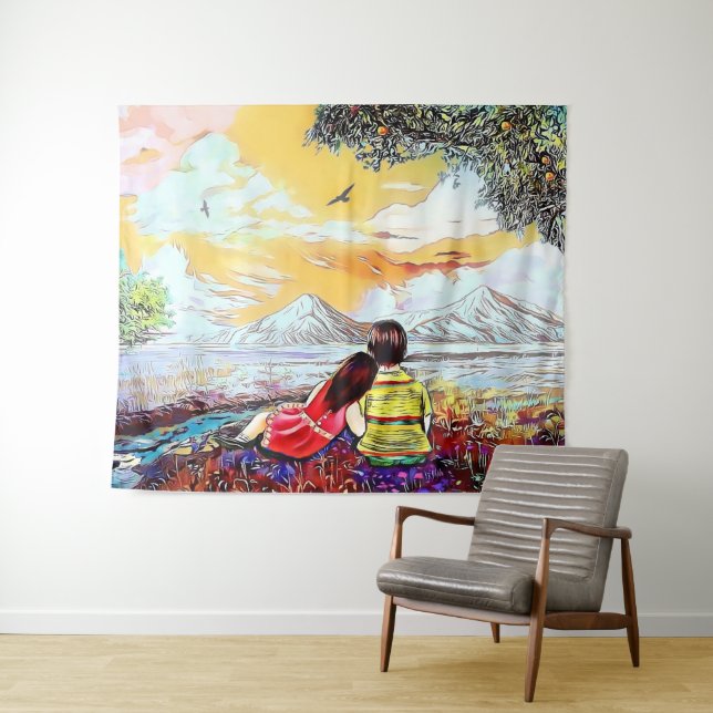 Masis Ararat Tapeçaria (In Situ (Horizontal))