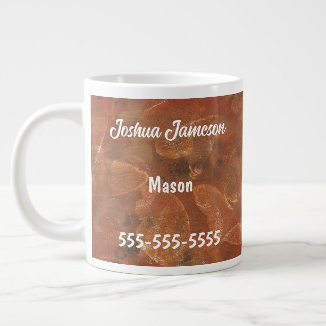 Mason, Canecas Personalizadas de Negócios com Pedr (Esquerda)