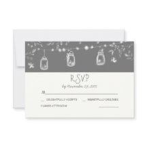 mason jars russa casamento RSVP