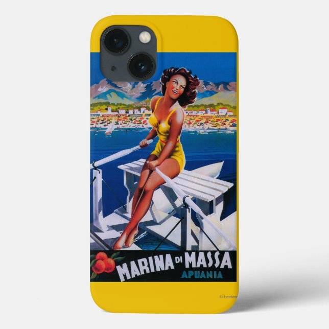Massa Marina Poster de viagens (Verso)