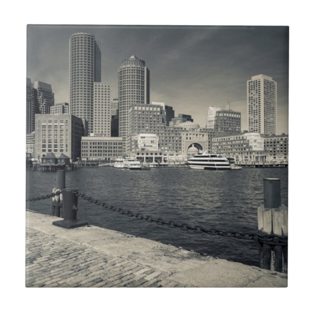Massachusetts, Boston, edifícios Rowe's Wharf (Frente)