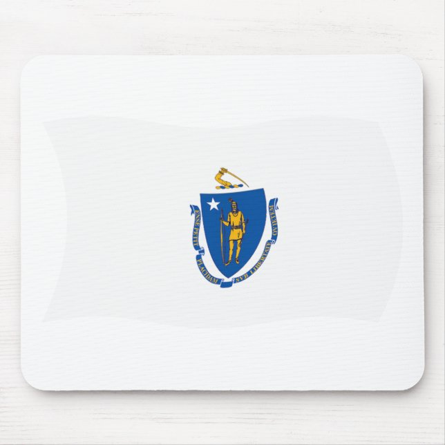 Massachusetts Flag Mousepad (Frente)