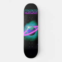 Massacre: Planeta Slime Skateboard Deck