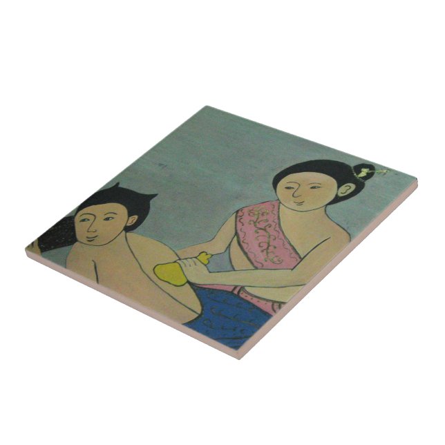 Massagem tradicional tailandesa (Lateral)