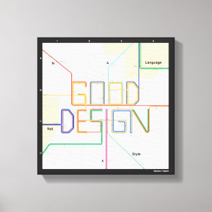 Massimo Vignelli Boa Canvas Design