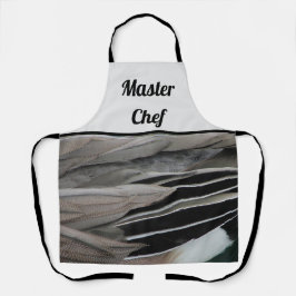 Master Chef Duck Feather Foto de Cinza Negra Moder