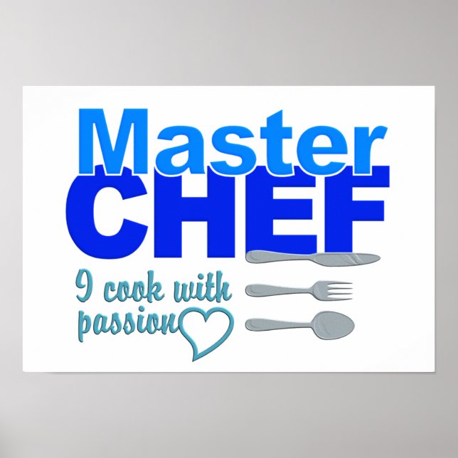 Master Chef poster (Frente)