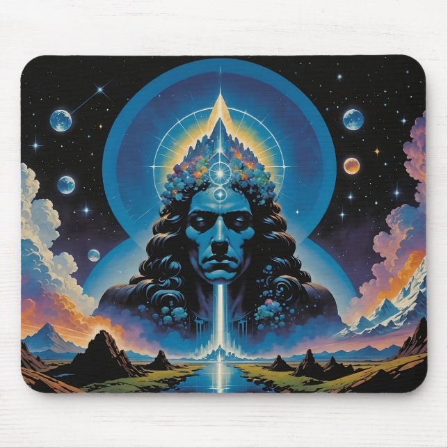 Master Nature 2112 Iluminado Mousepad (Frente)