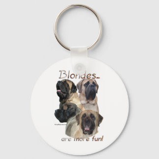 Mastiff Blondes Chaveiro