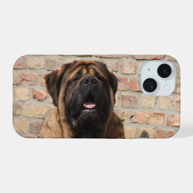 Mastiff englische Dogge Vatertag (Verso Horizontal)