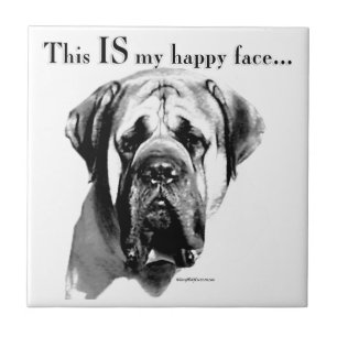 Mastiff Happy Face