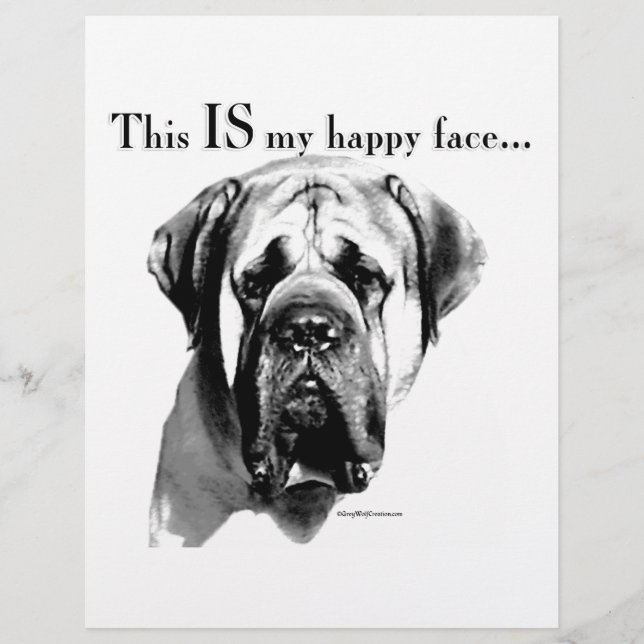 Mastiff Happy Face (Frente)