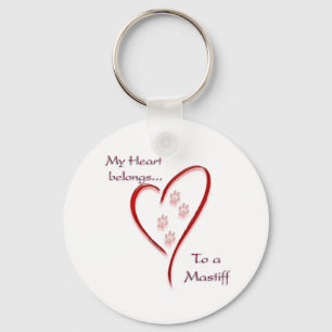 Mastiff Heart Pertence Chaveiro