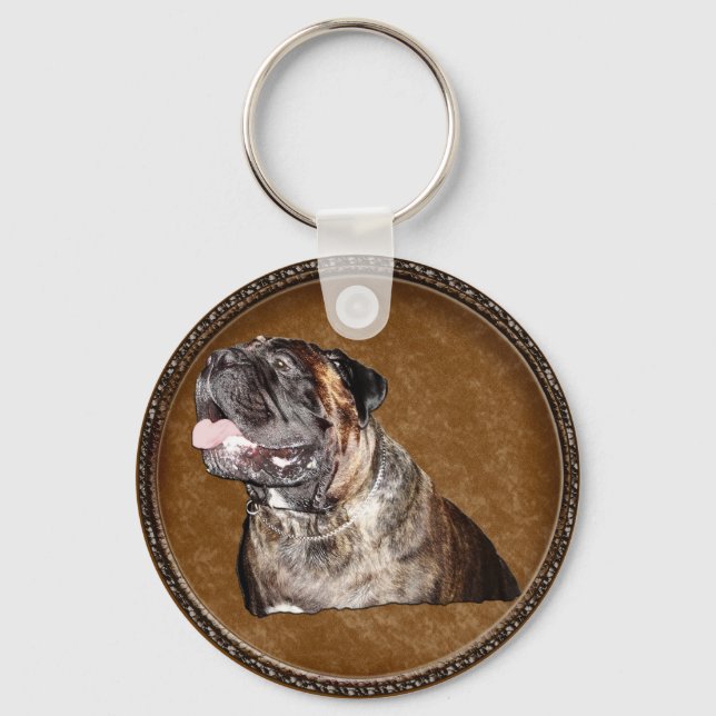 Mastiff Oferece presentes para Chaveiro Bullmastif (Frente)
