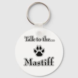 Mastiff Talk Black Chaveiro