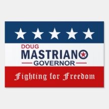 Mastriano para Governador Yard Sign Double-Sided L