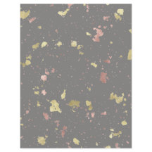 Matar Cinzas Douradas e Rosa Douradas Flocos Escur