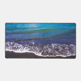 Matat De Mesa De Ondas Do Oceano Azul Tranquilo