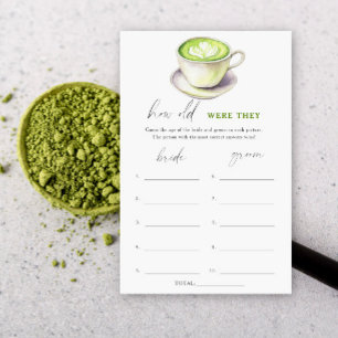 Matcha chá de panela Quantos anos eles tinham?