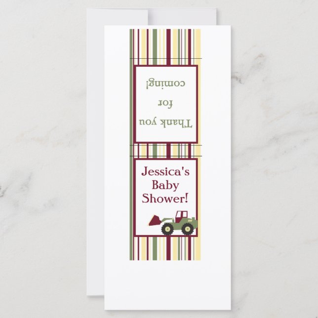 Matchbook de Casa de Moeda da Zona de Construção (Frente)