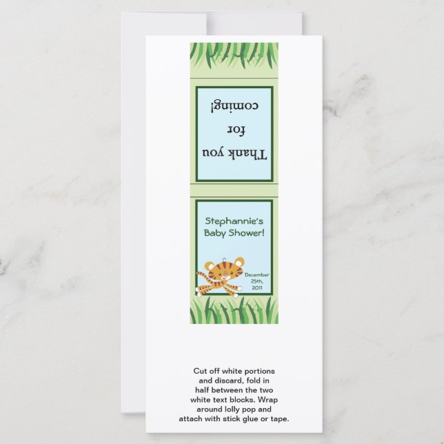 Matchbooks com 25 Casas-Chuva — Selva Animal (Frente)